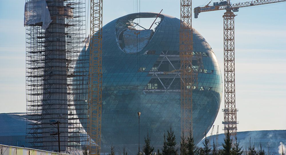 Astana construction city